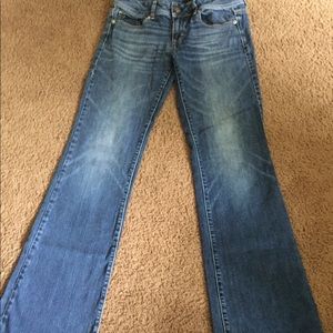 American Eagle original boot jeans size 8 long 8L